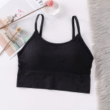 Summer hot selling new seamless thread 646 wrapped chest women's beautiful back suspender, girl's underwear, bra, sports tank top for women