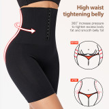 High waisted and tight fitting pants for women after giving birth. Waist tightening, belly tightening, and buttocks lifting tight fitting pants with adjustable buttons and seamless flat angle oversized shapewear
