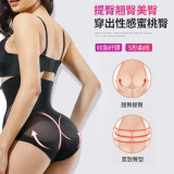 Cross border belly tightening pants for postpartum women, shaping underwear with high waistband and strong belly tightening and hip lifting pants, thin summer style