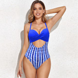 New one-piece swimsuit for women with conservative European and American cross-border sexy bikini swimwear wholesale bikiniins style