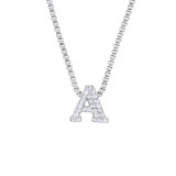 New Hip Hop Name Pendant Necklace Inlaid with Zircon Spliced Letter Necklace Jewelry in Stock, One Piece for Shipping