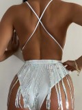 Wholesale of women's foreign trade swimsuits, new European and American sexy deep V swimsuits, ins trendy Su performance suits, one piece swimsuits