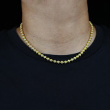 Amazon Wish Cross border Hip Hop New Round Necklace Men's Fashion Trendy Brand Hiphop Jewelry Cross border Source