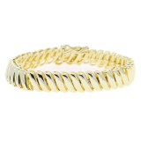 AliExpress Amazon New Snake Chain Bracelet European and American Hiphop Street Trend 10mm Bracelet Jewelry Wholesale