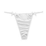 Foreign trade sexy large size thong for women with spicy girl chain design, hot and seamless low waisted thin belt underwear for women in stock