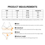 European and American size underwear for women, seductive and playful, with a thin strip of hollowed out low waisted spring new sexy underwear for women in stock