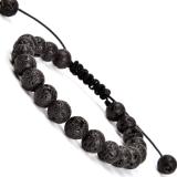 Hot selling colorful pink crystal woven bracelet, natural agate adjustable woven bracelet, beaded rope woven bracelet