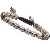 Hot selling colorful pink crystal woven bracelet, natural agate adjustable woven bracelet, beaded rope woven bracelet