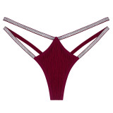 Cross border foreign trade e-commerce women's thong, pure cotton crotch, sexy, pure desire, and traceless girl hot lace thong