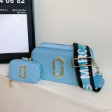 High end Women's Bag Spring New BSGS Camera Bag Foreign Trade Fashion Versatile One Shoulder Crossbody Small Square Bag