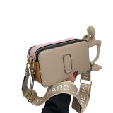 New European and American minimalist retro fashion camera bag for foreign trade, trendy niche design, letter crossbody handbag