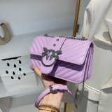 New High end Double Flying Swallow Women's Bag with Embroidered Swallow Bag for Foreign Trade