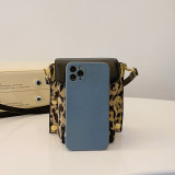 Spring New Instagram Popular Versatile Small Bag Women's Bag Single Shoulder Crossbody Phone Bag Leopard Pattern Fashion Zero Wallet
