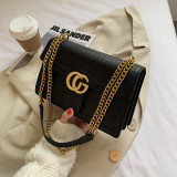 Crocodile pattern small square bag, cross-border foreign trade women's bag, winter new European and American single shoulder crossbody bag, one piece for shipping