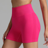 European and American high waisted hip lifting exercise, seamless exercise, yoga shorts, peach buttocks, tight fitting running women's outerwear new style