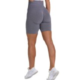 European and American fashion trends, cross-border internet celebrities, sports, fitness, yoga pants, crescent seamless five point tight shorts for women