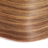 Amazon Piano Color Human Hair Curtain Hair Block 4/27 Human Hair Bundle with Closure