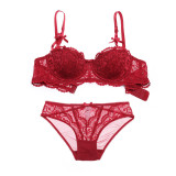 Wholesale and distribution of palace vine, jacquard, lace, half cup bra set, thin cotton cup, zodiac underwear by manufacturers