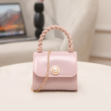 Mini bag, women's new fashionable pearl, single shoulder crossbody, hand-held jelly bag, cross-border foreign trade wholesale