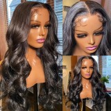 Foreign trade wigs, European and American fashion front lace, black wavy curly hair, hot selling front lace full head covers in Africa