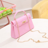New crocodile pattern crossbody medium size Kelly jelly bag for foreign trade wholesale
