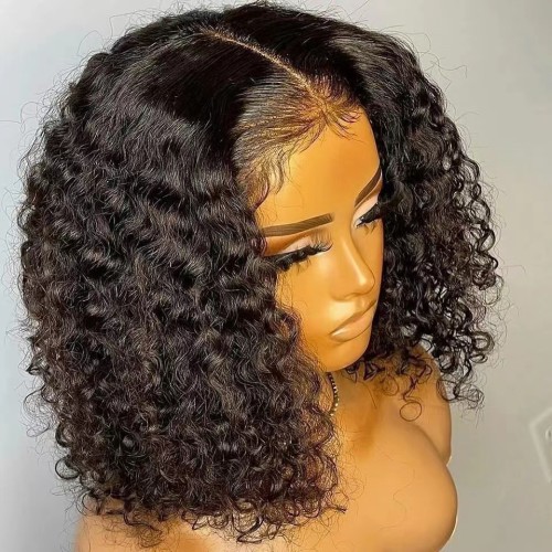 AliExpress's new product, European and American wigs, women's front lace long curly hair, African small curly wig sets, manufacturer's stock for distribution