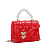 New Fashion Foreign Trade Pearl Handheld Chain Diagonal Cross Hanging Dior Jelly Bag