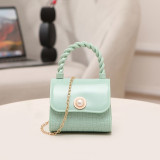 Mini bag, women's new fashionable pearl, single shoulder crossbody, hand-held jelly bag, cross-border foreign trade wholesale