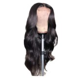 Amazon European and American wig women's long curly hair, African large wave high-temperature silk wig headband long wig