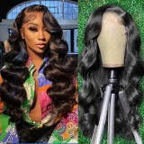 Cross border foreign trade wigs, European and American fashion front lace lace, large wave curly hair, hot selling front lace curly hair in Africa
