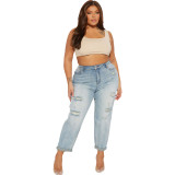 Cross border HSF2762 Amazon exclusively offers new styles of fashionable and versatile casual straight leg pants for Europe and America