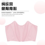 Cross border pure desire sexy women's clothing French fishbone corset Spicy girl bottom beautiful back short wrap chest top suit inner outfit