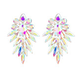 Earrings Famous Big Brand Multilayer Diamond Women S Colorful Crystal Stud Earrings