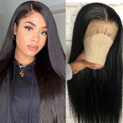13*4 Straight Lace Front Wig 150% Density Human Hair Wig