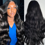 4*4 body wave Lace Front wig 150density remy human hair