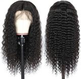 13*4 deep wave lace front wig huamn hair wigs 150%density