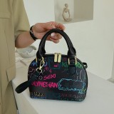 Online Shopping Sac A Main Cute Tote Purse Messenger Graffiti Shell Bags Shoulder Small Handbags Ladies Hand Bag