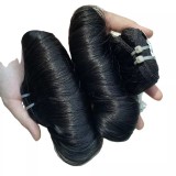 Manufacturer's direct supply of real human hair wigs egg curl double drawn human hair bundles