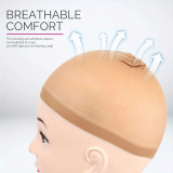 HD wig cap high-definition hair net HD wig cap wig invisible transparent stockings net cap custom bag