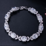 Liying European and American New Jewelry Fashion AAA Zircon Bracelet AliExpress Hot selling Source Manufacturer Direct Sales