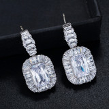 E0221 Liying Jewelry Evening Dress Earrings S925 Silver Needle Noble Fashion 3A Zircon Earrings