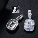 E0221 Liying Jewelry Evening Dress Earrings S925 Silver Needle Noble Fashion 3A Zircon Earrings