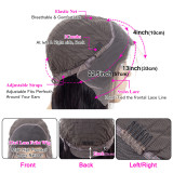 13*4 body wave lace Frontal human hair wig with baby hair
