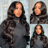 body wave 13*6 lace Front human hair wig with baby hair