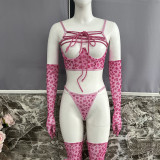 Russian European and American sexy lingerie bundle lingerie set Lingerie