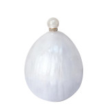 New Acrylic Bag Women's Pearl Chain Cloud Glue Evening Bag High end Crossbody Bag