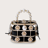 French niche bag ins fashionable pearl bucket bag celebrity same style chain summer women's crossbody bag wholesale