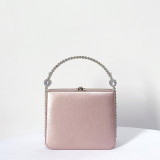 New handbag with large capacity, summer diamond inlaid crossbody bag, women's glitter dinner bag