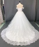 FBA Overseas Warehouse eBay Amazon AliExpress European and American Customized Foreign Trade Master Wedding Dress A03
