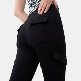 Wide leg pants, tight and nude, buttocks lifting workwear pants, flared pants, high waisted and slightly flared yoga pants